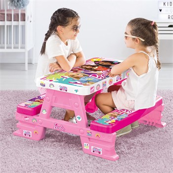 Dolu Barbie Piknik Masası