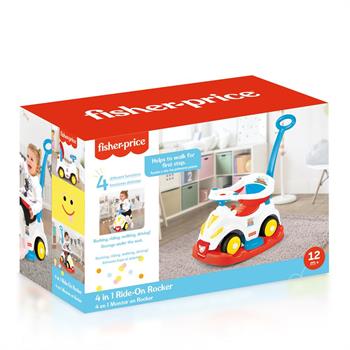 Dolu Fisher-Price Smile Araba 4Ü 1 Arada