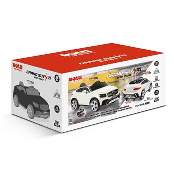 Dolu Grand Suv 12V Akülü Araba Dolu Oyuncak Beyaz