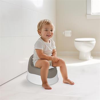 Dolu Nuve Bebek Lazımlığı Gri