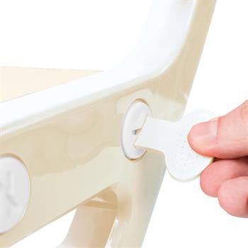 Dolu Nuve Kaymaz Merdivenli Klozet Adaptörü-Bej