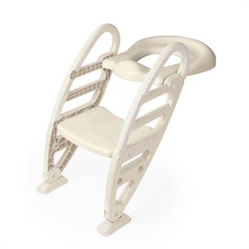 Dolu Nuve Kaymaz Merdivenli Klozet Adaptörü-Bej