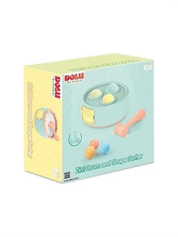 Dolu Oyuncak - 2 Si 1 Arada Davul Ve Top Oyunu 5193