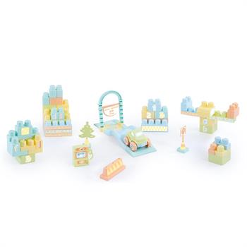 Dolu Oyuncak Yol Ve Blok Set 50 Parça 5235