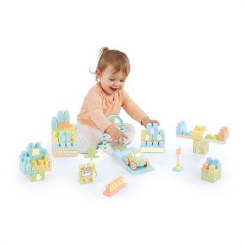 Dolu Oyuncak Yol Ve Blok Set 50 Parça 5235