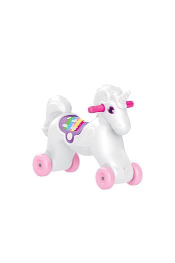 Dolu Unıcorn Sallanan Tekerleklı At Teklı Kolı  Poster