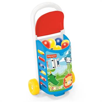 Fisher-Price Çek-Çek Araba Ve 25 Adet Top