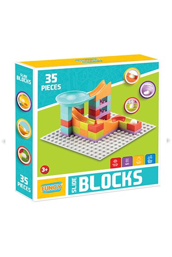 Funcy Toys Slıde Blocks (35 Parça) Cg054