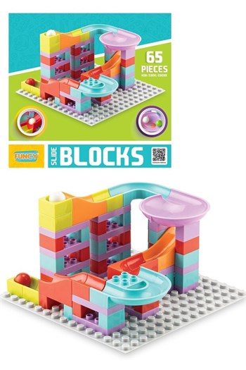 Funcy Toys Slıde Blocks (75 Parça) Cg056