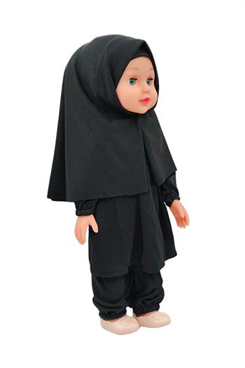 Global Toys Tesettürlü Meryem Bebek – 45 Cm  Yumuşak Kumaşlı Karma Renk