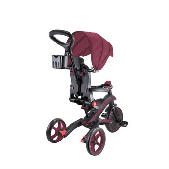 Globber Explorer 4in1 Katlanabilir Bisiklet-Bordo 732-202 Burgundy