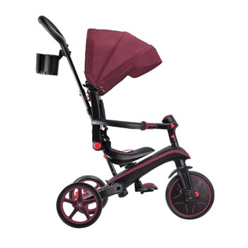 Globber Explorer 4in1 Katlanabilir Bisiklet-Bordo 732-202 Burgundy
