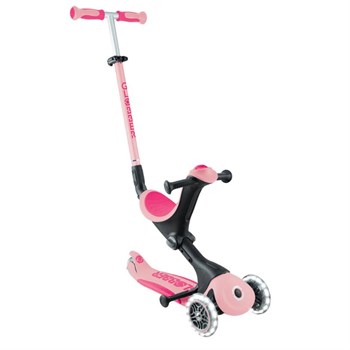 Globber Go Up Deluxe Işıklı Scooter - Pastel Pembe 646-710