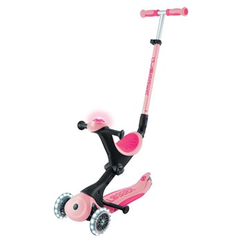 Globber Go Up Deluxe Işıklı Scooter - Pastel Pembe 646-710