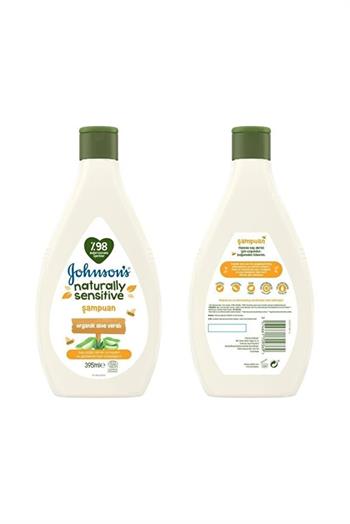 Johnsons Baby Natural Organik Şampuan 395ml