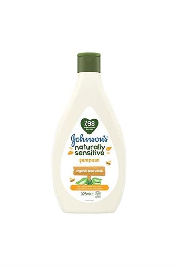 Johnsons Baby Natural Organik Şampuan 395ml
