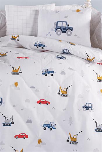 Kanz - Bebek  Uyku Seti(knz-003) 152.01.0270.Dıgger-Cars-