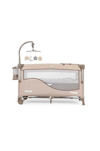 Kanz Mira Anne Yanı Park Yatak Brawn 70 x 120
