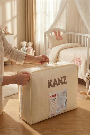 Kanz - Nakışlı Welvet Yorgan Seti(knz-012) 152.01.0278.Bunny-------
