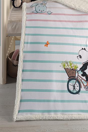 Kanz Polar Bebek Battaniye Örtüsü - Little Panda