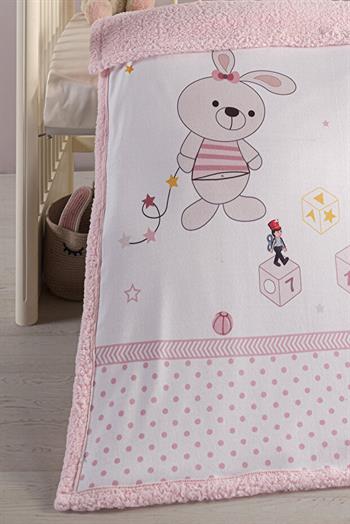 Kanz - Polarlı Bebek Tek Battaniye(knz-009) 152.01.0266.Bunny-------