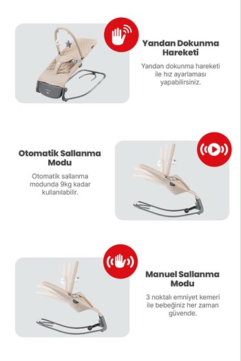 Kanz Robin Ana Kucağı Pillii Khakı
