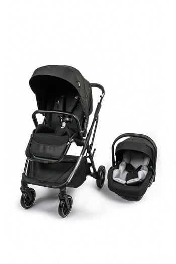 KANZ Thunder Kolay Katlanabilen Travel Sistem Bebek Arabası Oreoblack
