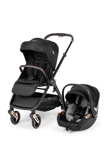 Kanz x-Go Ultimate Travel Sistem Bebek Arabası Rose Gold Siyah