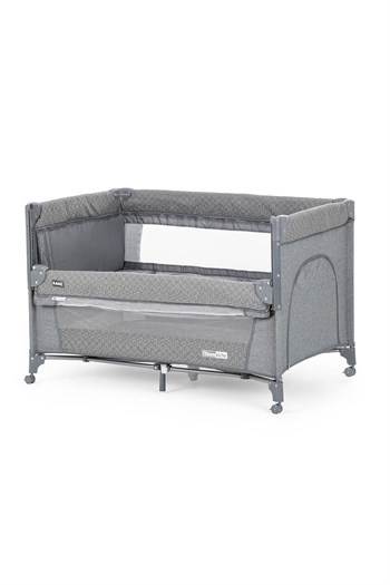 Kıanz Momside Oyun Parkı ve Park Yatağı - Koyu  Gri 70*110
