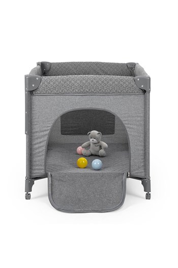 Kıanz Momside Oyun Parkı ve Park Yatağı - Koyu  Gri 70*110