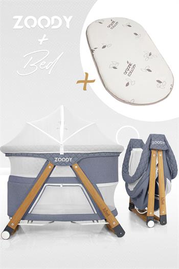 Kiwi Zoody Ahşap Oyun Parkı Gri