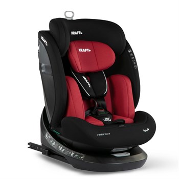 Kraft Baby Spin i-size (40-150 cm) 0-36 Kg Oto Koltuğu Kırmızı
