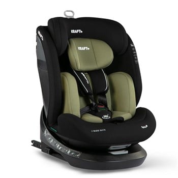 Kraft Baby Spin i-size (40-150 cm) 0-36 Kg Oto Koltuğu Green