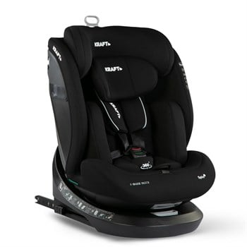 Kraft Baby Spin i-size (40-150 cm) 0-36 Kg Oto Koltuğu Siyah