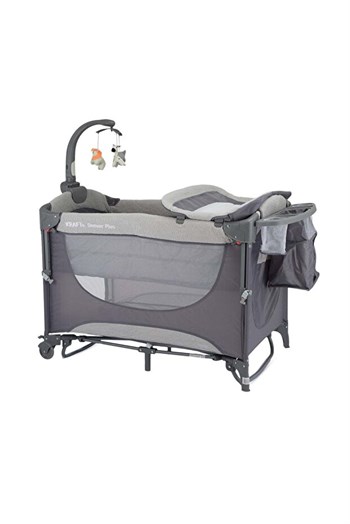 Kraft Denver Plus Oyun Parkı Anne Yanı Yatak Hediyeli Lıght Grey 63*105 Cm
