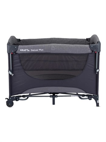 Kraft Denver Plus Oyun Parkı Anne Yanı Yatak Hediyeli Dark Grey 63*105 Cm