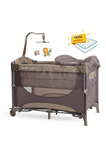Kraft Denver Pr Oyun Parki (anne Yani-Yatak Hediyeli) 63*105cm - Bej