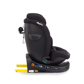 Kraft Ergo Fix i-Size (40-150 cm) 0-36 Kg Oto Koltuğu Siyah