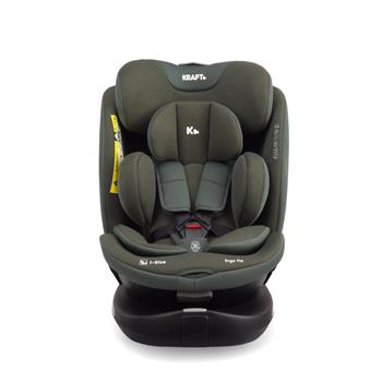 Kraft Ergo Fix i-Size (40-150 cm) 0-36 Kg Oto Koltuğu Yeşil
