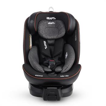 Kraft Galler i-size (40-150 cm) 0-36 Kg Oto Koltuğu Black Light Grey