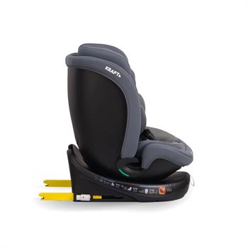 Kraft Grovy Fix i-Size 40-150 cm (0-36 kg) Oto Koltuğu Gri
