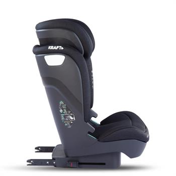 Kraft Henna Fix İ-Size Oto Koltuğu 100 Cm - 150 Cm Black