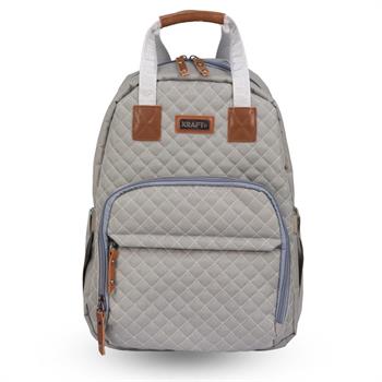 Kraft Luke Anne Bebek Bakım Sırt Çantası Açık Gri