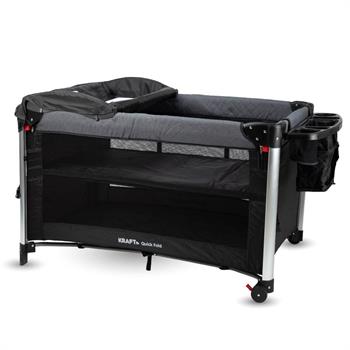Kraft Quick Fold Oyun Parki 70x110cm-Dark Grey Black