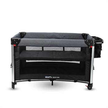 Kraft Quick Fold Oyun Parki 70x110cm-Dark Grey Black
