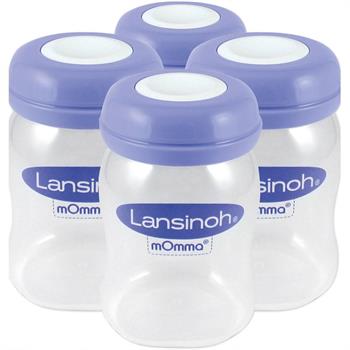 Lansinoh Anne Sütü Saklama Şişesi 4lü