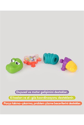 Lets Be Child Lc Tak-Çıkar Sevimli Timsah Lc-31088