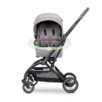 Lorelli MAKAYA 360 Dönebilen Kabin Tipi Bebek Arabası - Beige