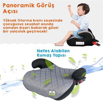 Lorelli Sirius New Isofix Oto Koltuğu Yükseltici - Yeşil