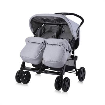 Lorelli Twin Ikiz Bebek Arabası – Cool Grey